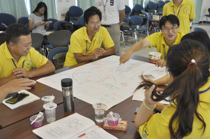 By thinking about the unique qualities of each team member, the students created modes of cooperation for their future farms.