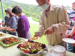 Attendees were able to try out some food made with Daylily Taitung No. 7.