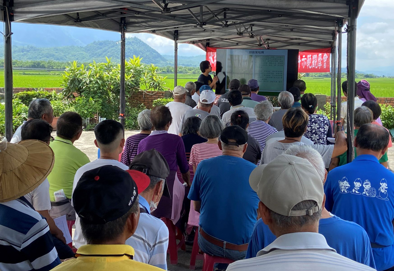 Growers who attended the event.